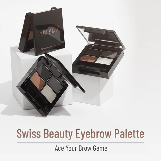 Swiss Beauty | 3-in-1 Eyebrow Palette