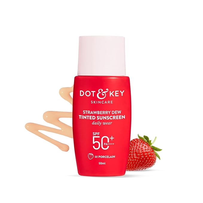 Dot & Key | Strawberry Dew Tinted Sunscreen, In-Vivo Tested SPF 50+ PA++++