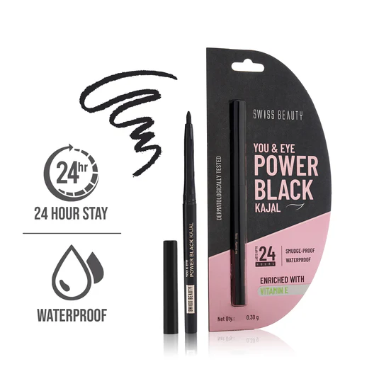 Swiss Beauty | You & Eye Power Black Kajal