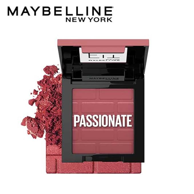 Maybelline New York |  Fit Me Mono Blush, 10 Brave | 16 HR Long Lasting Wear