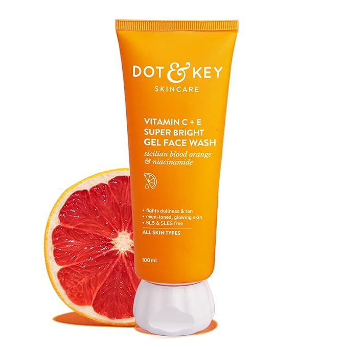 Dot & Key | Vitamin C + E Gel Face Wash for Glowing Skin